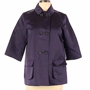 Vera Wang Purple Coat
